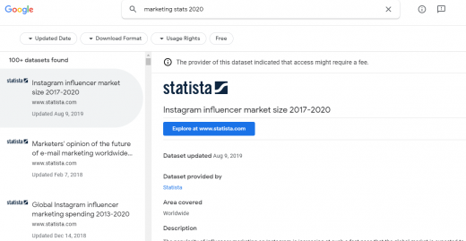 What is Google Dataset? How it Can Help Your 2020 Marketing Efforts