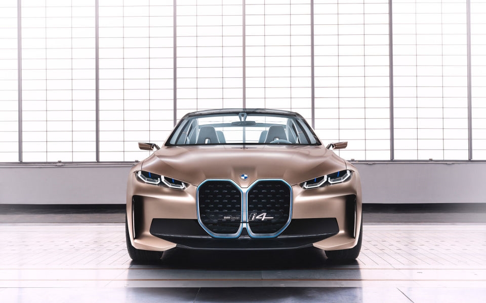 BMW teases upcoming i4 EV with a futuristic concept car | DeviceDaily.com
