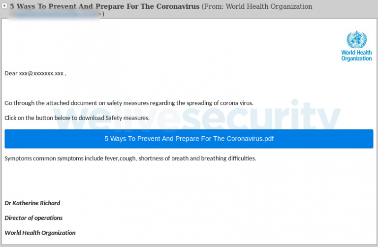 Rise of Scams After Coronavirus Outbreak  | DeviceDaily.com