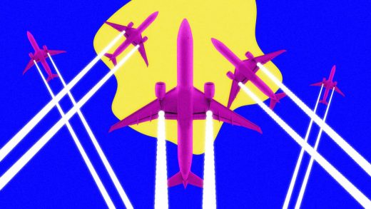 A simple way to make flying less bad for the environment: just fly the planes at different altitudes