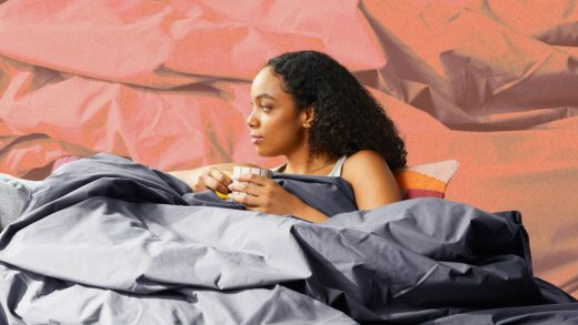 Feeling anxious? This new weighted comforter from Brooklinen might chill you out
