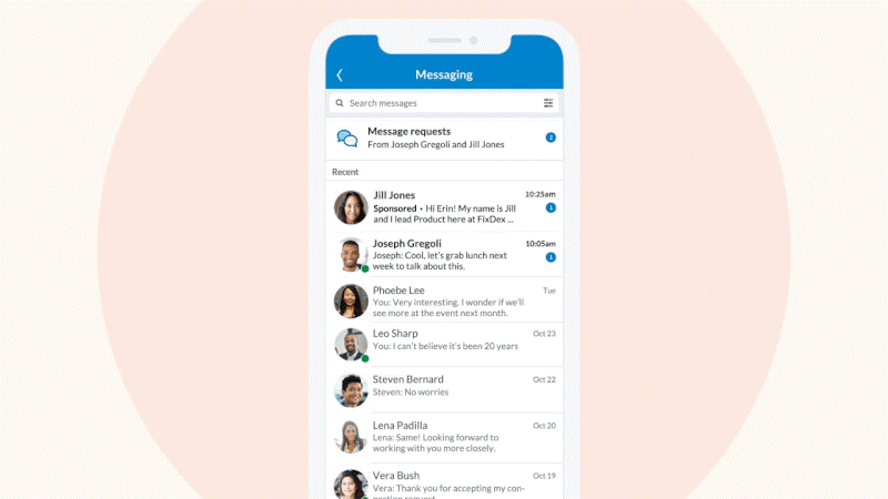 LinkedIn rolls out Conversation Ads, aimed at to improving personalization in messaging | DeviceDaily.com