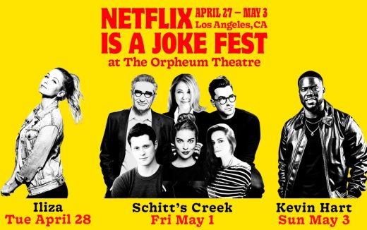 Netflix is hosting a live comedy festival in Los Angeles this spring