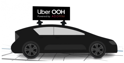 Uber’s new digital OOH unit brings location-targeted ads to car-top screens