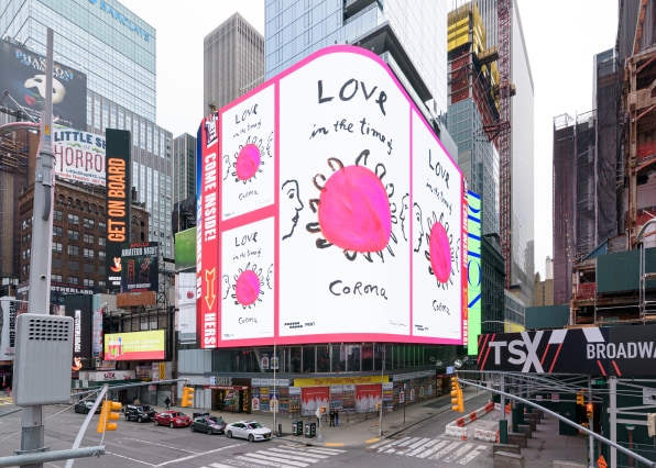 1,800 New York City billboards transformed into COVID-19 public art show | DeviceDaily.com