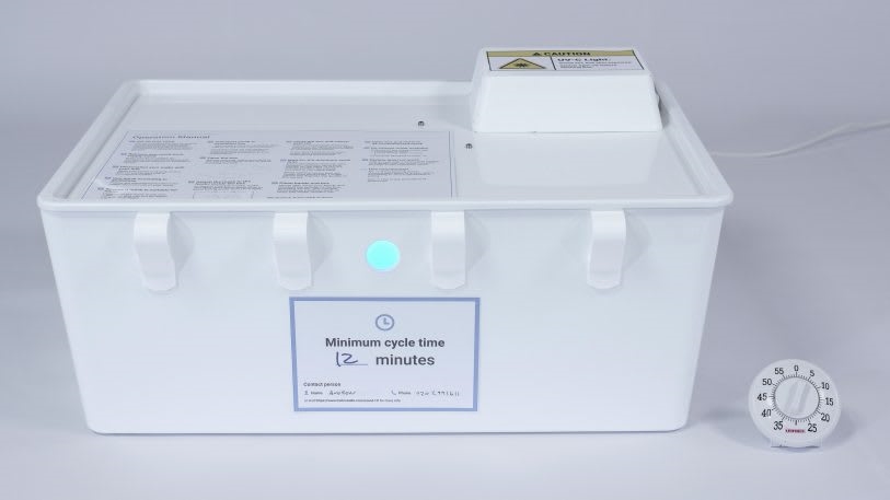 This DIY kit turns an Ikea box into a mask decontamination unit for hospitals on the brink | DeviceDaily.com