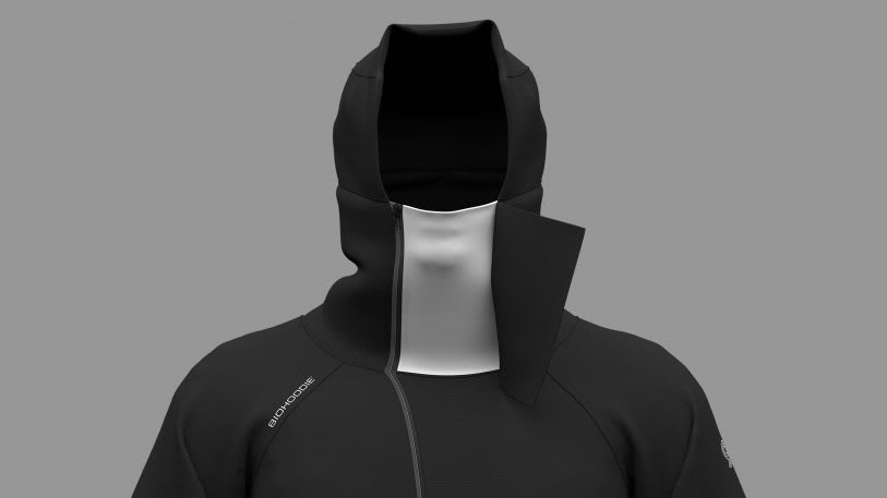 This hoodie comes with a built-in mask | DeviceDaily.com