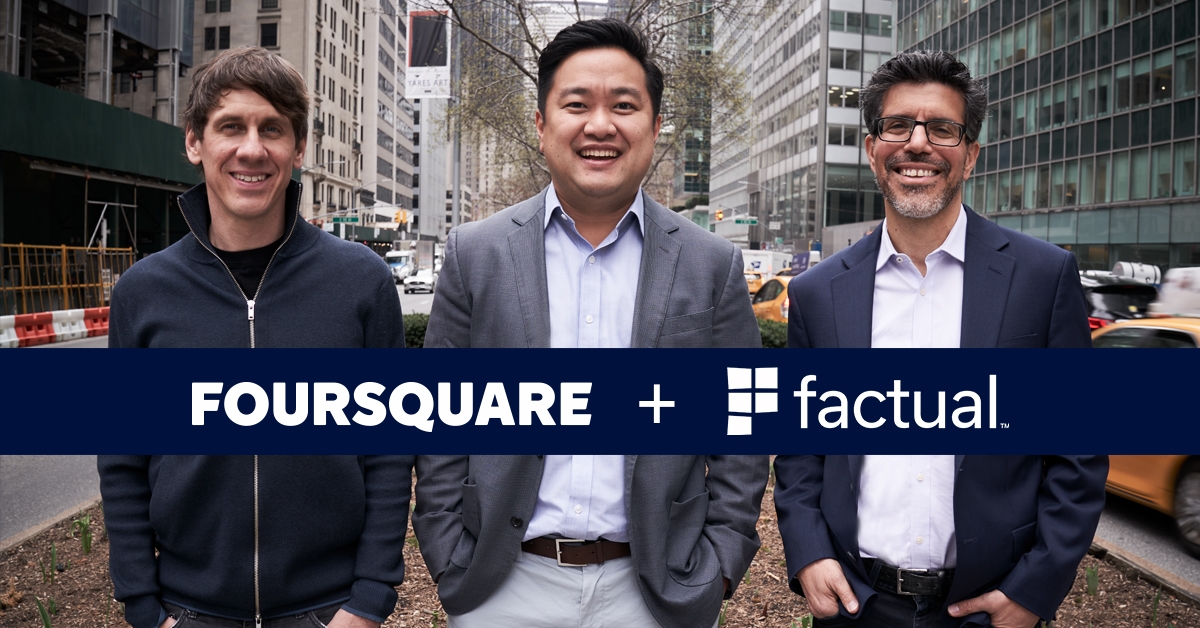 Foursquare and Factual merge, CEO Shim to lead combined company | DeviceDaily.com
