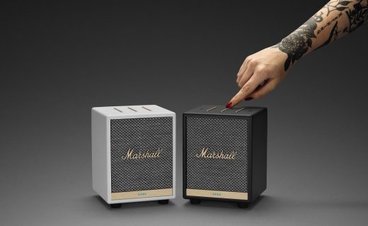 Marshall’s latest Alexa smart speaker is a compact cube