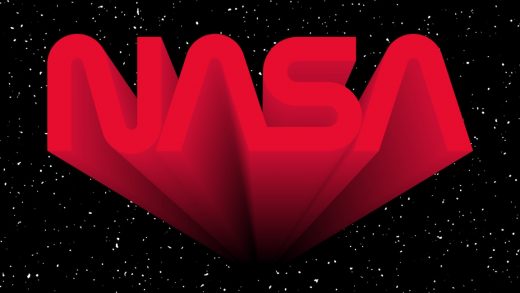 NASA brings back its iconic worm logo