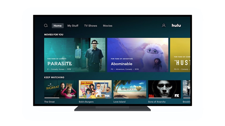 Hulu is rolling out a new home screen to Apple TV and Roku users | DeviceDaily.com