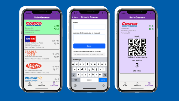 This app lets stores create a digital line so you don’t have to wait so close to other customers | DeviceDaily.com This app lets stores create a digital line so you don’t have to wait so close to other customers | DeviceDaily.com