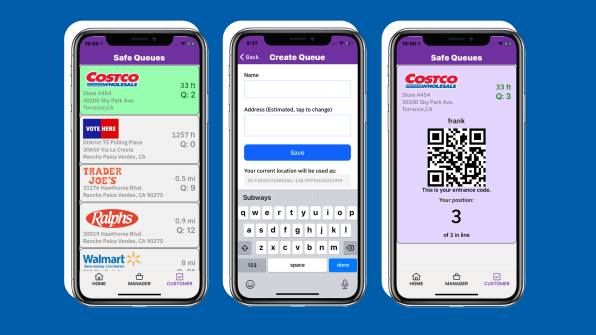 This app lets stores create a digital line so you don’t have to wait so close to other customers | DeviceDaily.com