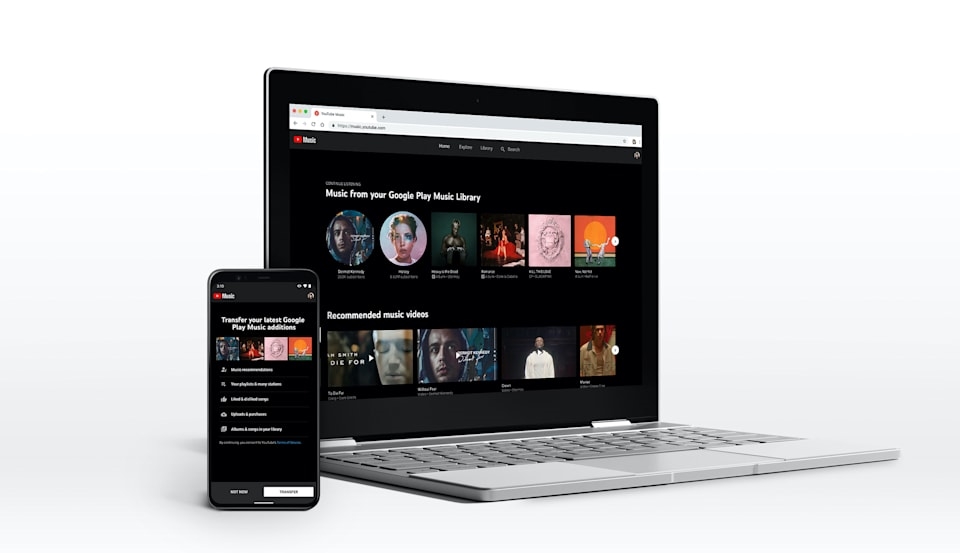 YouTube Music will transfer your Google Play songs with one click | DeviceDaily.com