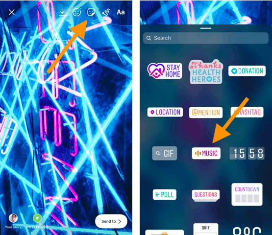 Instagram Music Sticker: How to Add Music to Instagram Stories | DeviceDaily.com