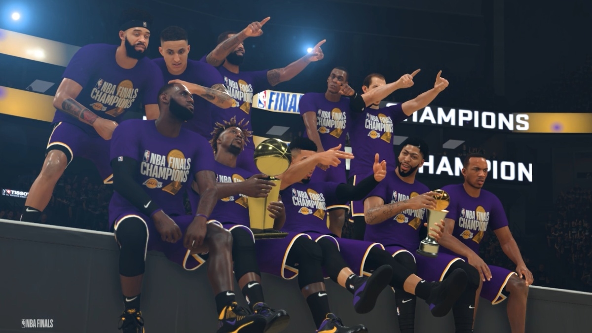 NBA 2K's simulated playoffs crown the LA Lakers champs for 2020 | DeviceDaily.com