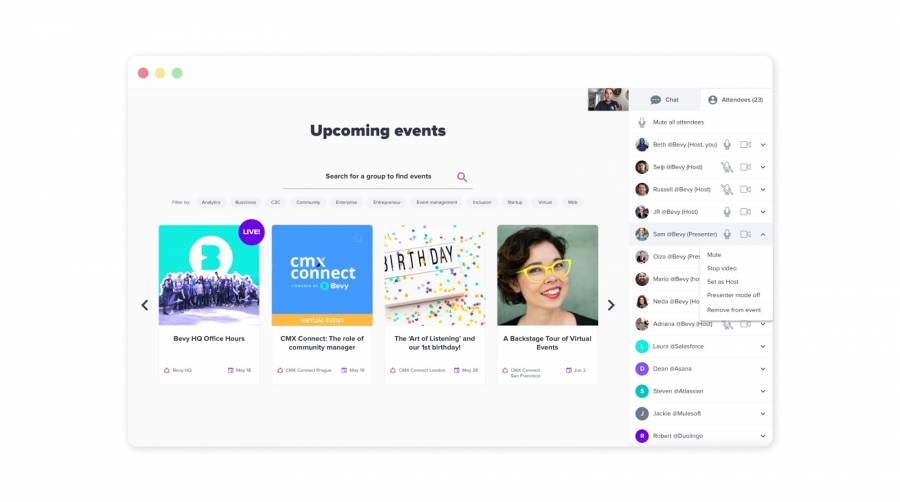 Bevy.com raises $15M Series B from Accel for Virtual Event Community Platform | DeviceDaily.com