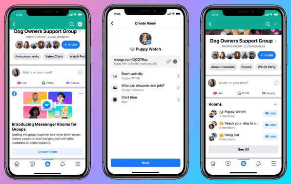 Facebook’s Messenger Rooms take on Zoom and Houseparty | DeviceDaily.com
