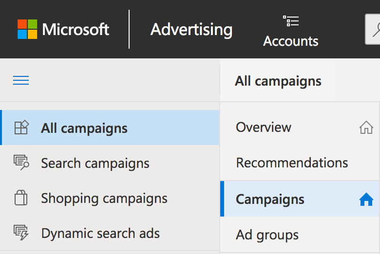 Microsoft Advertising UI: What’s new (so far) | DeviceDaily.com
