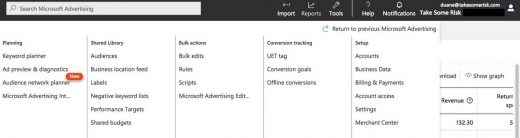 Microsoft Advertising UI: What’s new (so far)