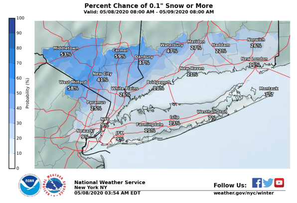 May snowstorm: 4 ways to track the Northeast’s freakish ‘winter’ weather weekend | DeviceDaily.com