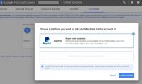 Retailers can now link their PayPal and Google Merchant Center accounts