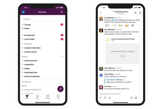 Slack’s revamped mobile app puts key features within easy reach