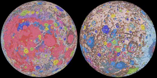 USGS releases first complete geologic map of the Moon