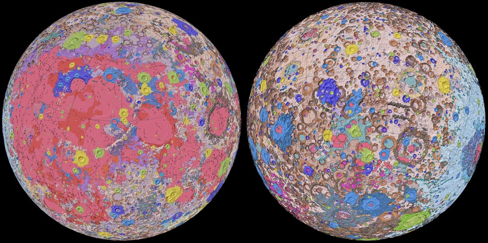 USGS releases first complete geologic map of the Moon | DeviceDaily.com