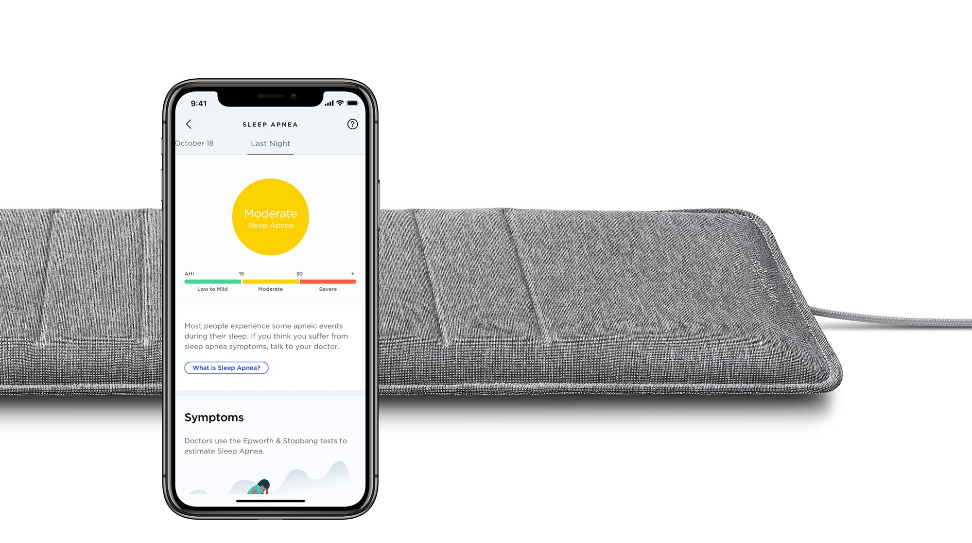 Withings adds sleep apnea tracking to its mattress sensor | DeviceDaily.com
