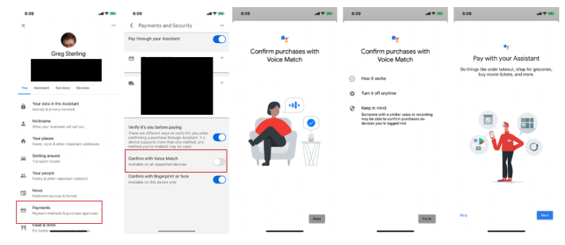 Google Assistant’s ‘confirm with voice match’ gives new meaning to ‘contactless payments’ | DeviceDaily.com