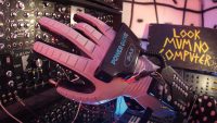 Hacked NES Power Glove controls a modular synth with finger wriggles