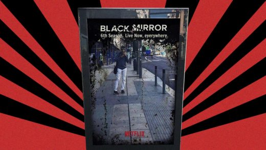 This darkly funny outdoor ad from Netflix proves we’re living in ‘Black Mirror’
