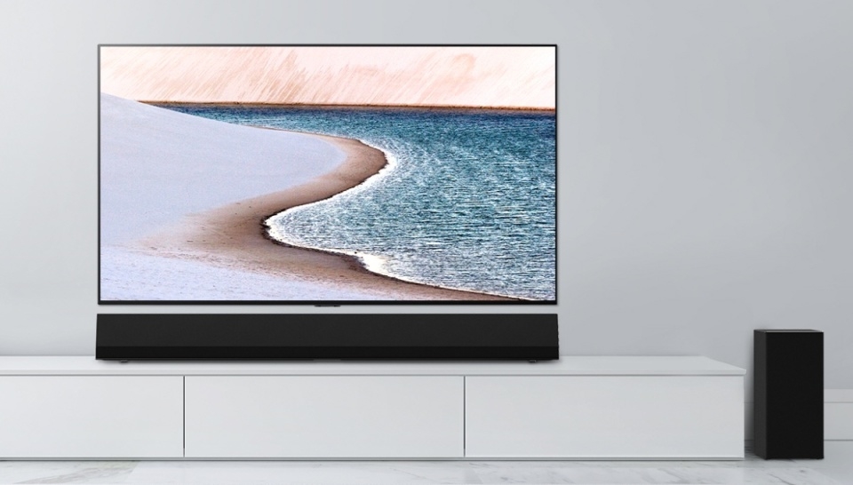 LG's $1,300 sound bar is made to match the new GX series OLEDs | DeviceDaily.com
