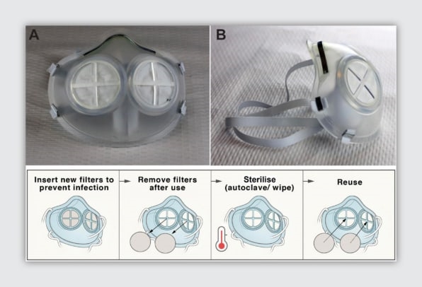 MIT researchers create a reusable silicone mask to replace the N95 | DeviceDaily.com