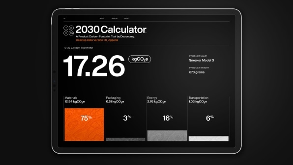 This free tool helps brands calculate the carbon footprints of their products | DeviceDaily.com