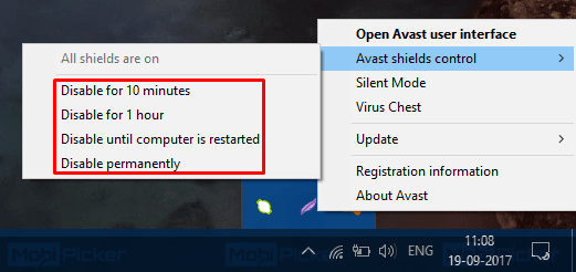 How to Disable Avast Antivirus on Windows and Mac OS | DeviceDaily.com