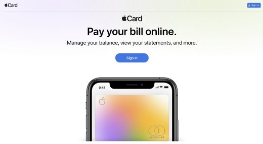 Apple Card’s new web portal lets you pay your balance on a PC