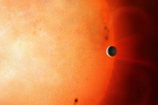 Astronomers find the first known exposed core of a gas giant