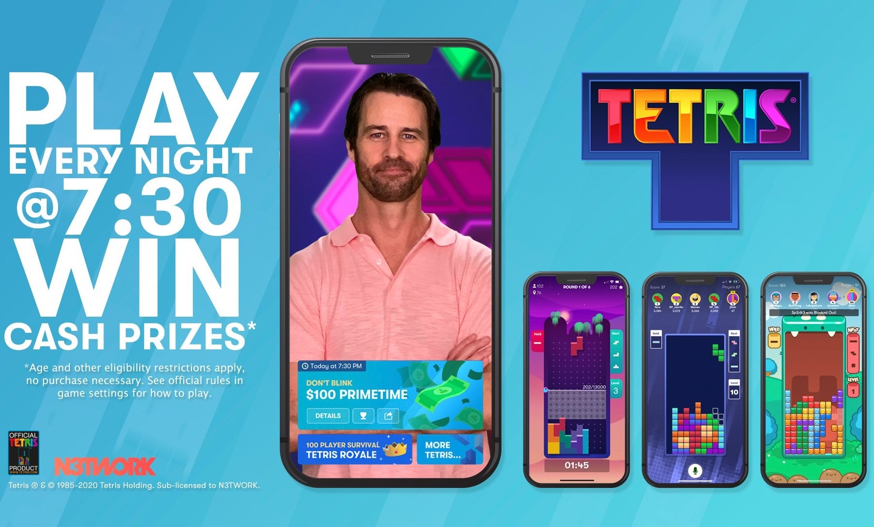 Tetris is now a daily game show with cash prizes | DeviceDaily.com