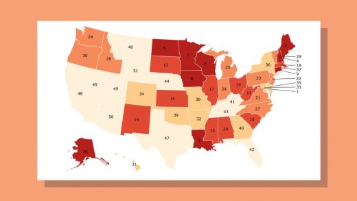 This map shows the racial pay gap in each state