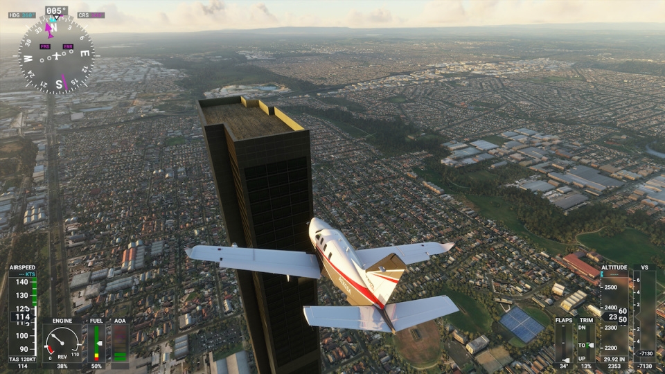 A typo created a 212-story monolith in ‘Microsoft Flight Simulator’ | DeviceDaily.com