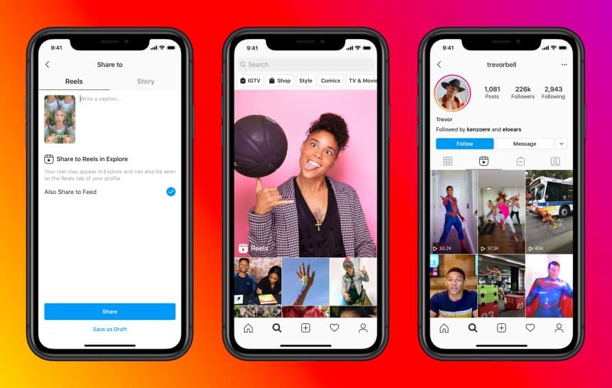 Facebook Launches Instagram Reels to Battle TikTok: What It Means For Brands | DeviceDaily.com
