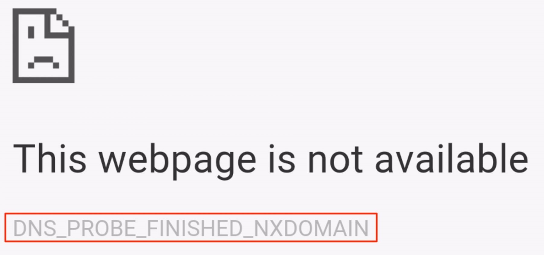 How to Fix DNS_PROBE_FINISHED_NXDOMAIN Chrome Error | DeviceDaily.com