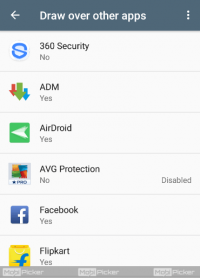 How to Turn Off Screen Overlay Detected in Android