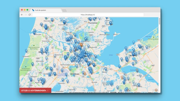 Need a place to squat? This map plots out buildings that COVID-19 emptied out | DeviceDaily.com