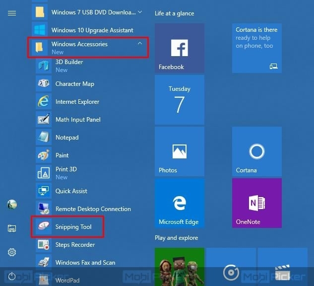 How to Find and Use Snipping Tool in Windows 10 | DeviceDaily.com