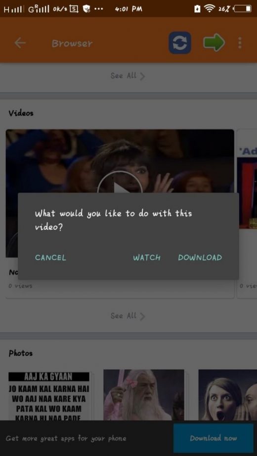 save fb video to iphone