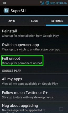 How to Unroot Android Smartphone without PC | DeviceDaily.com