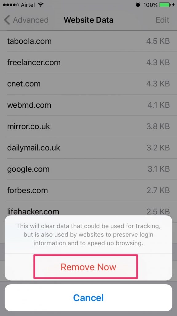 How to Clear Safari History and Website Data on iPhone and iPad | DeviceDaily.com